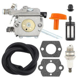 Hipa Carburetor with Tune Up Kit For Stihl FS48 FS52 FS62 FS66 FS81 FS86 FS88 FS106 Brushcutter Replace Walbro WT-45A Stihl 4126 120 0600